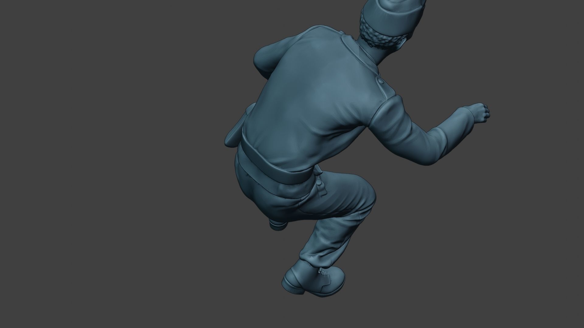 German Tank Crew unit ww2 OnTank GTC1 3D print model_22