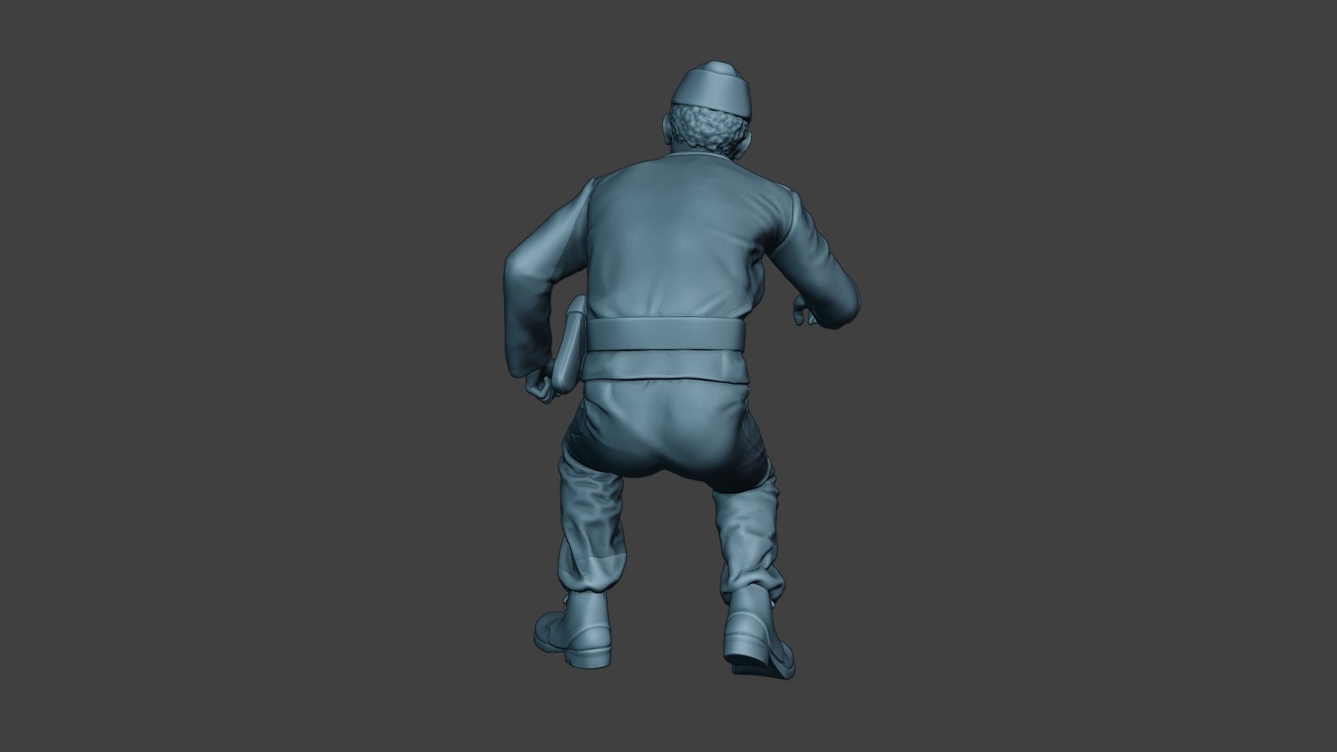 German Tank Crew unit ww2 OnTank GTC1 3D print model_6