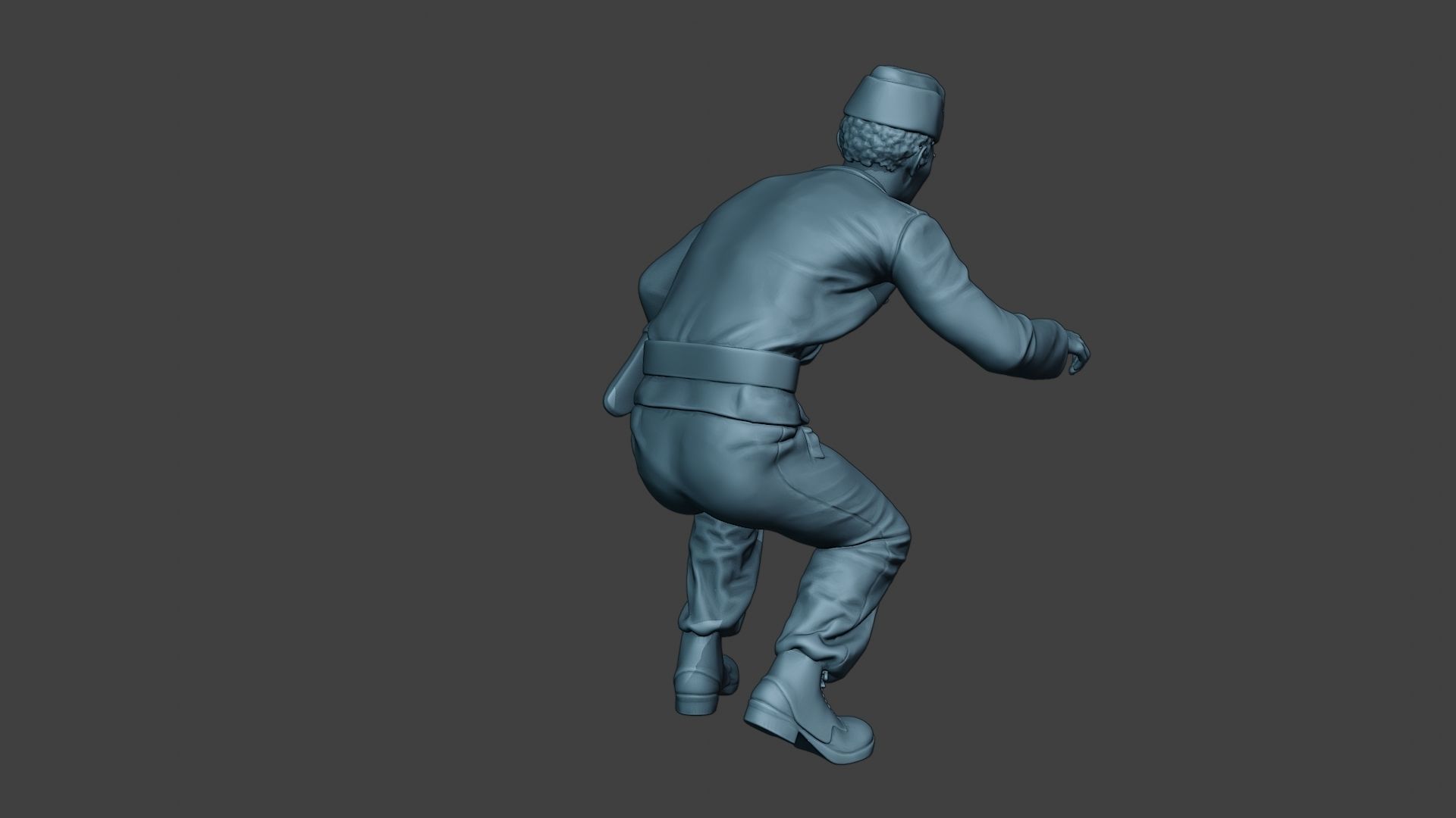 German Tank Crew unit ww2 OnTank GTC1 3D print model_7