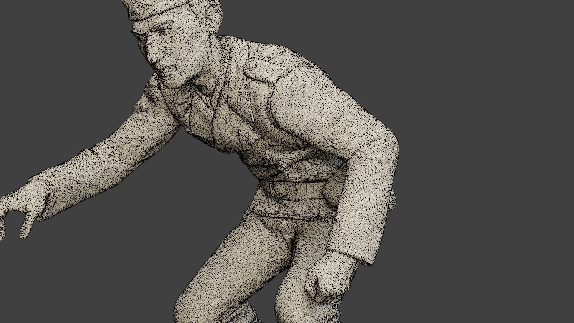 German Tank Crew unit ww2 OnTank GTC1 3D print model_12