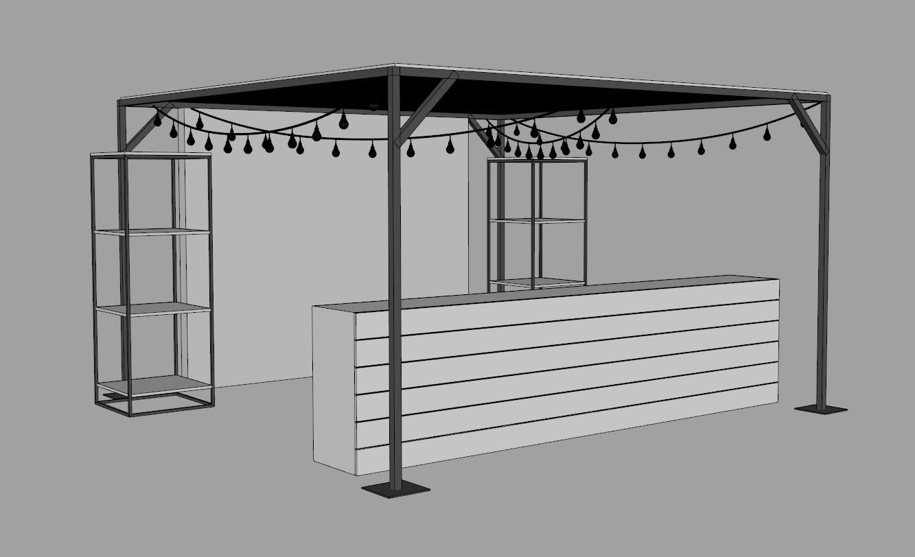 Stand Bar 1 3D model_9