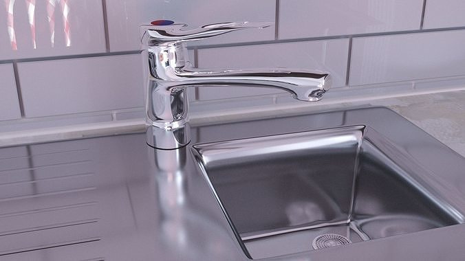 kitchen sink Free 3D model