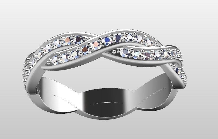 Ring iz 9 3D print model_12