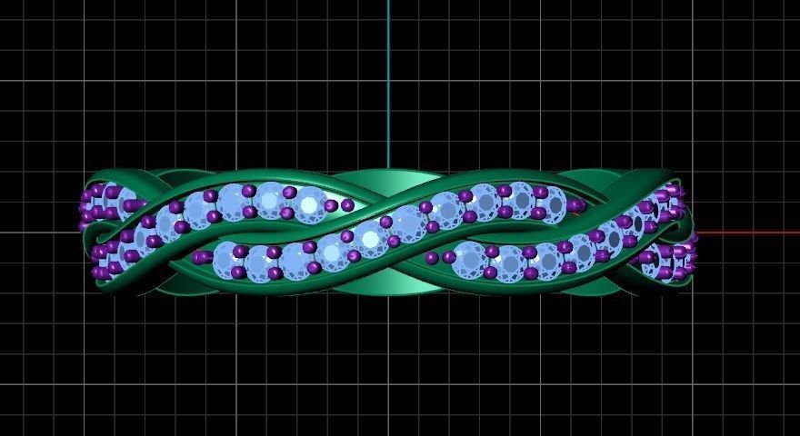 Ring iz 9 3D print model_6