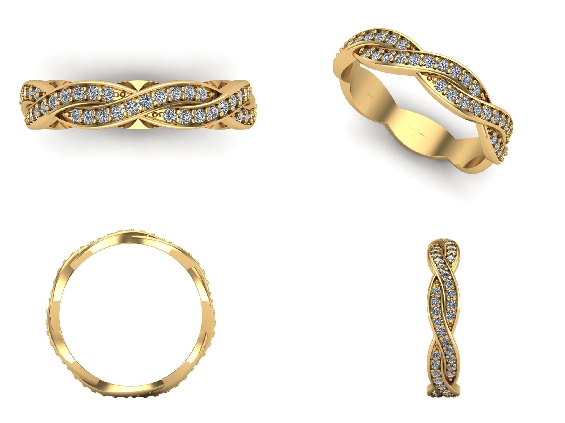 Ring iz 9 3D print model_4