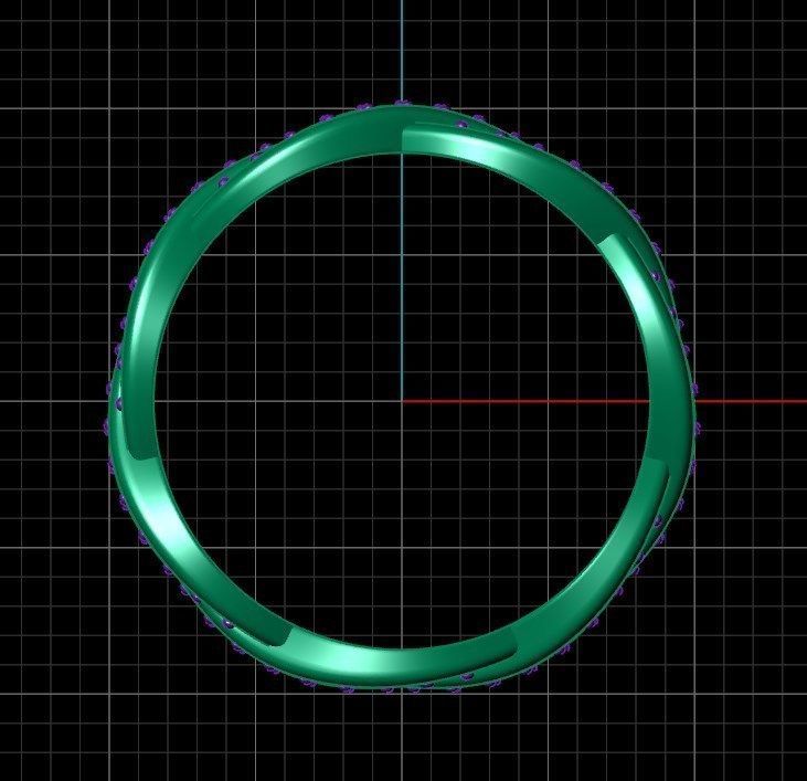 Ring iz 9 3D print model_7