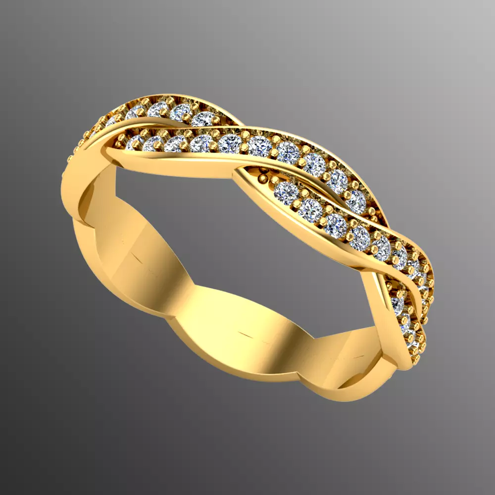 Ring iz 9 3D print model_0