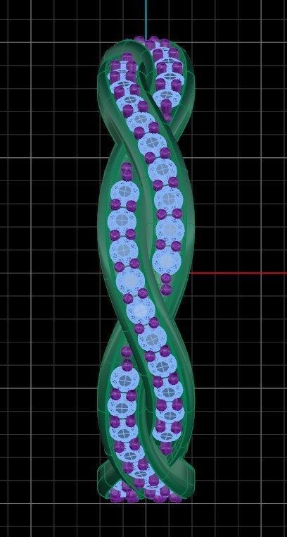 Ring iz 9 3D print model_8