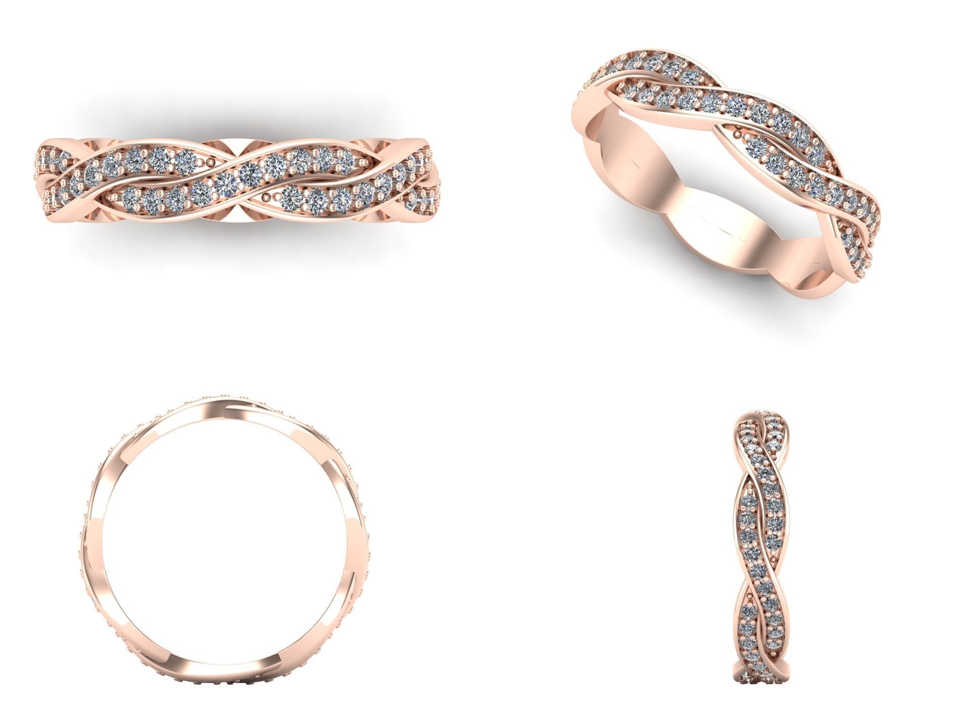 Ring iz 9 3D print model_3