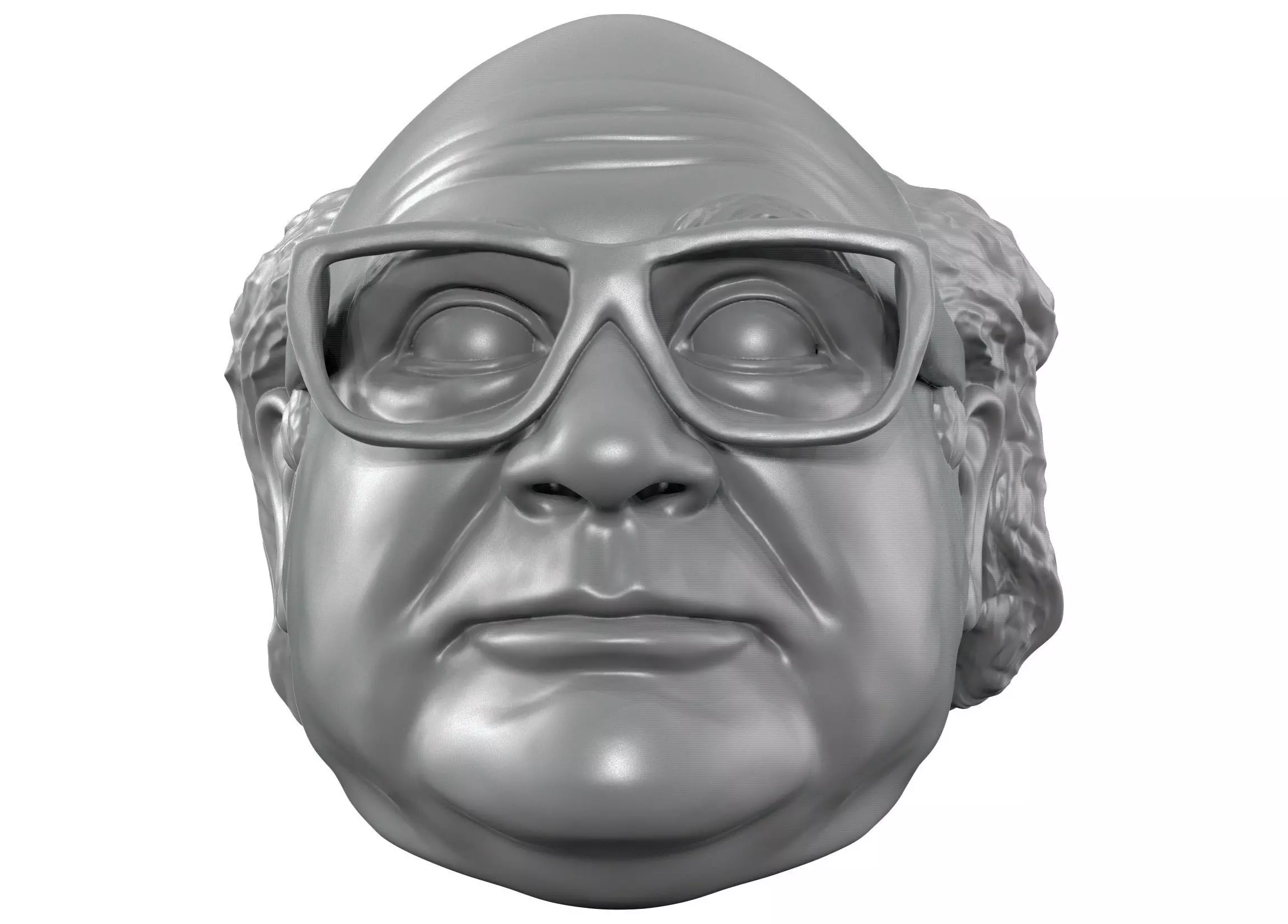 Dani De Kito action figure 3D printable file head 3D print model_0