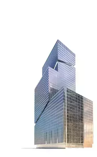 Stylish Glass Skyscraper