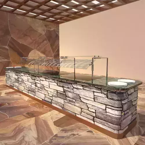 Straight Buffet Island