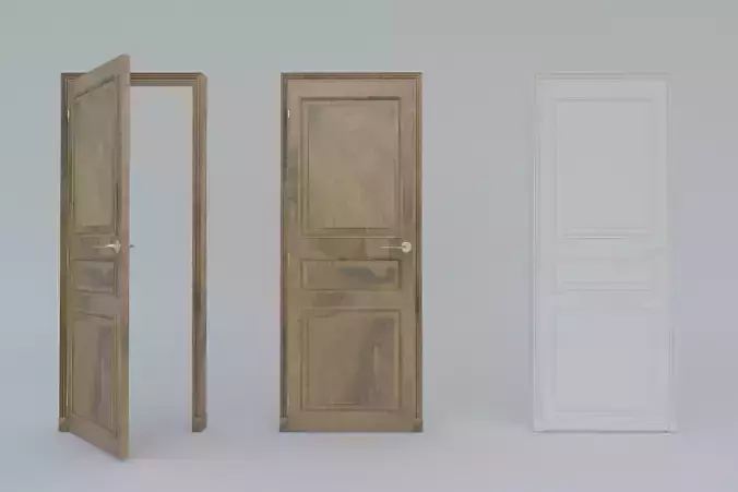 wooden door