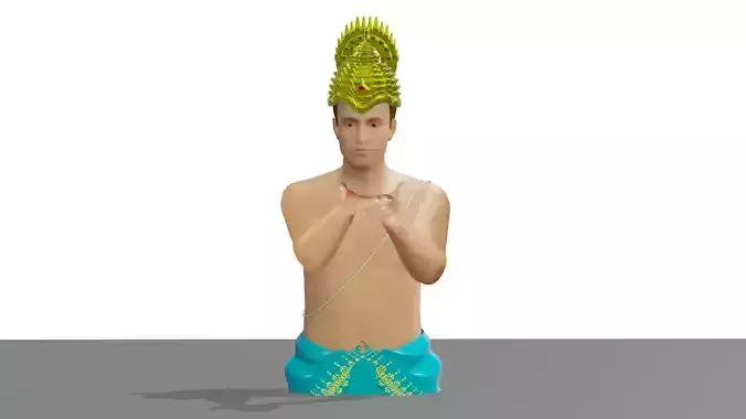 Devta bathing  3D model