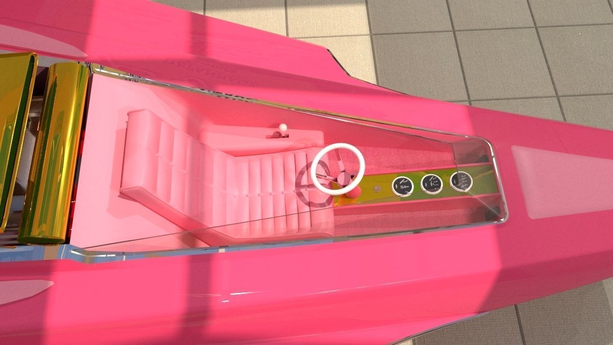 Panthermobile from pink panther 3D model_5