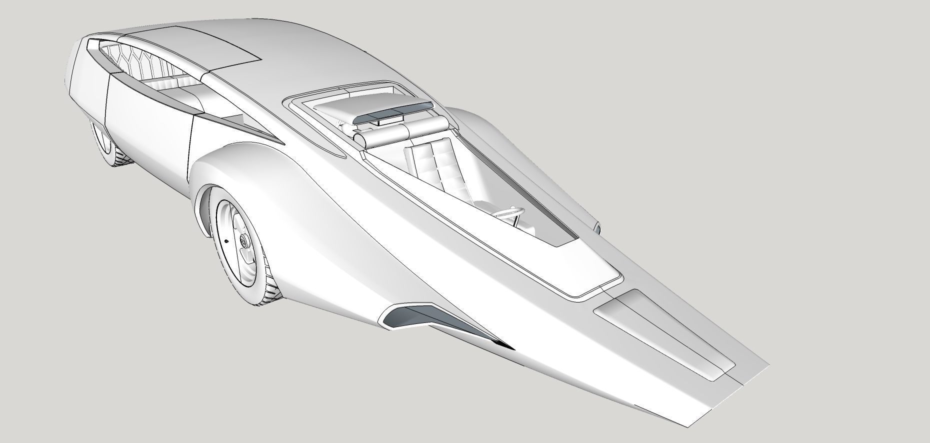 Panthermobile from pink panther 3D model_23