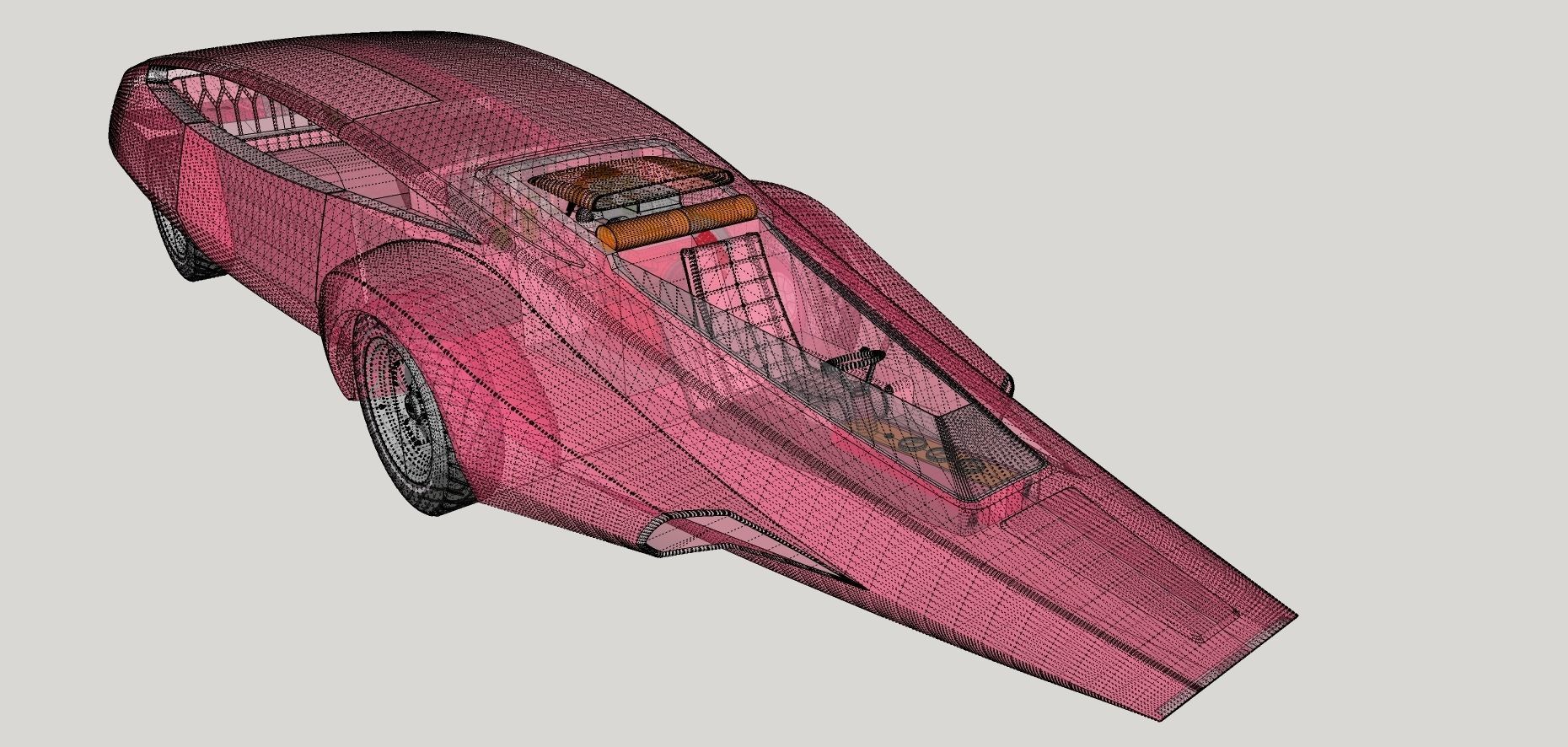 Panthermobile from pink panther 3D model_21