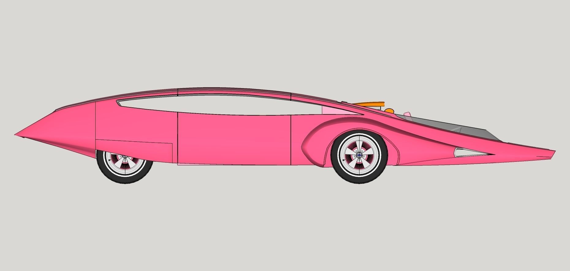 Panthermobile from pink panther 3D model_31