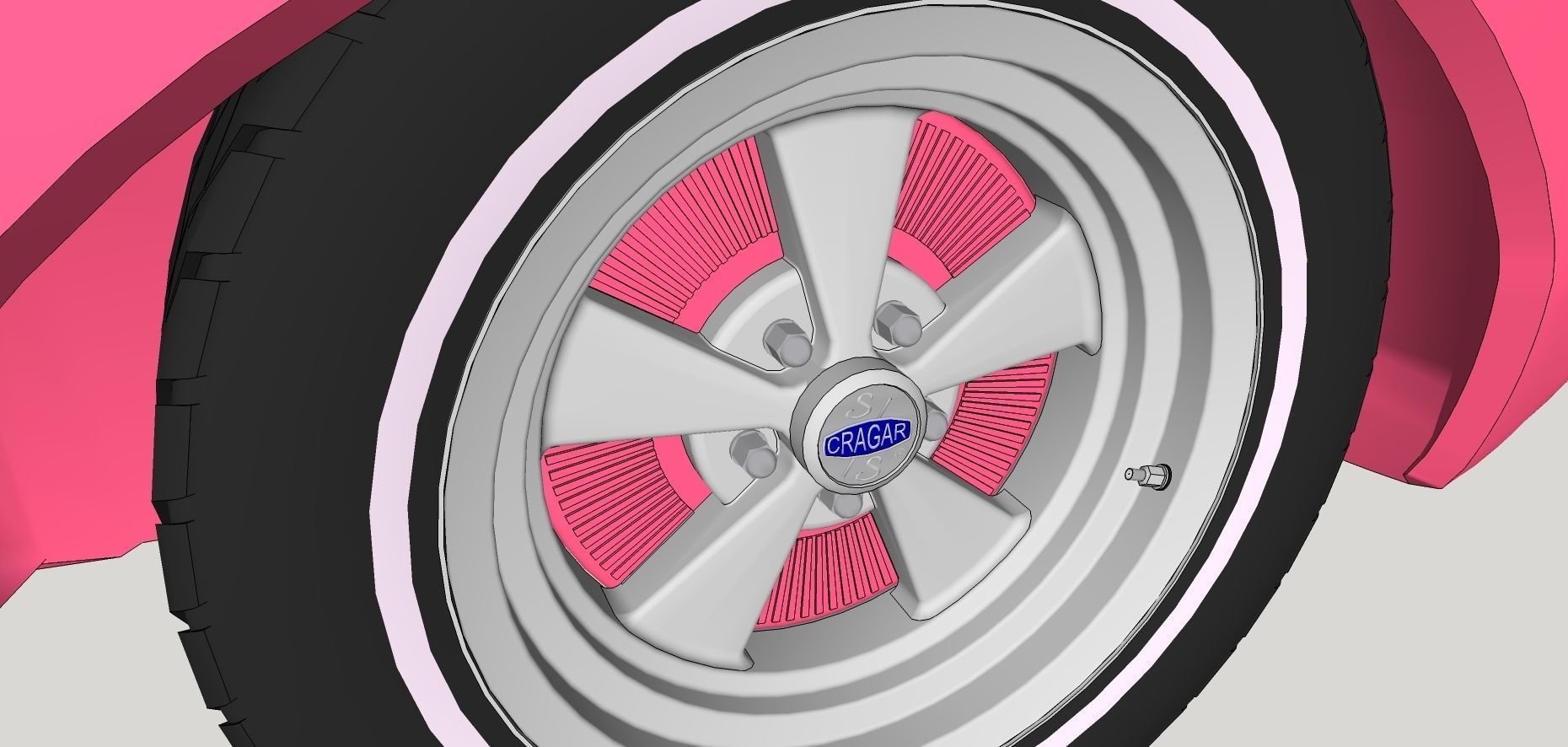 Panthermobile from pink panther 3D model_27