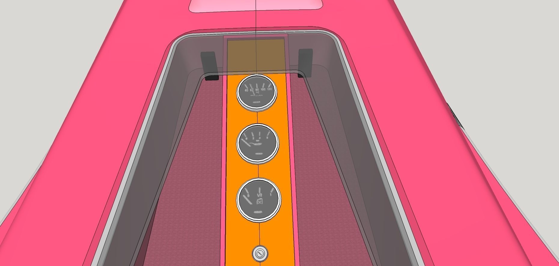 Panthermobile from pink panther 3D model_26