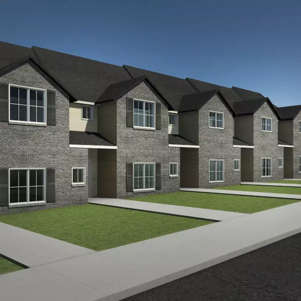 Town Home - Condo 3D model