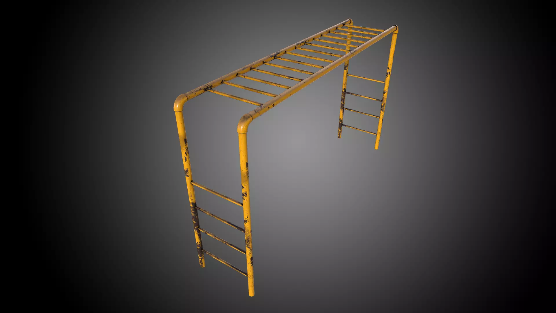 Monkey Bars V1 Low-poly 3D model