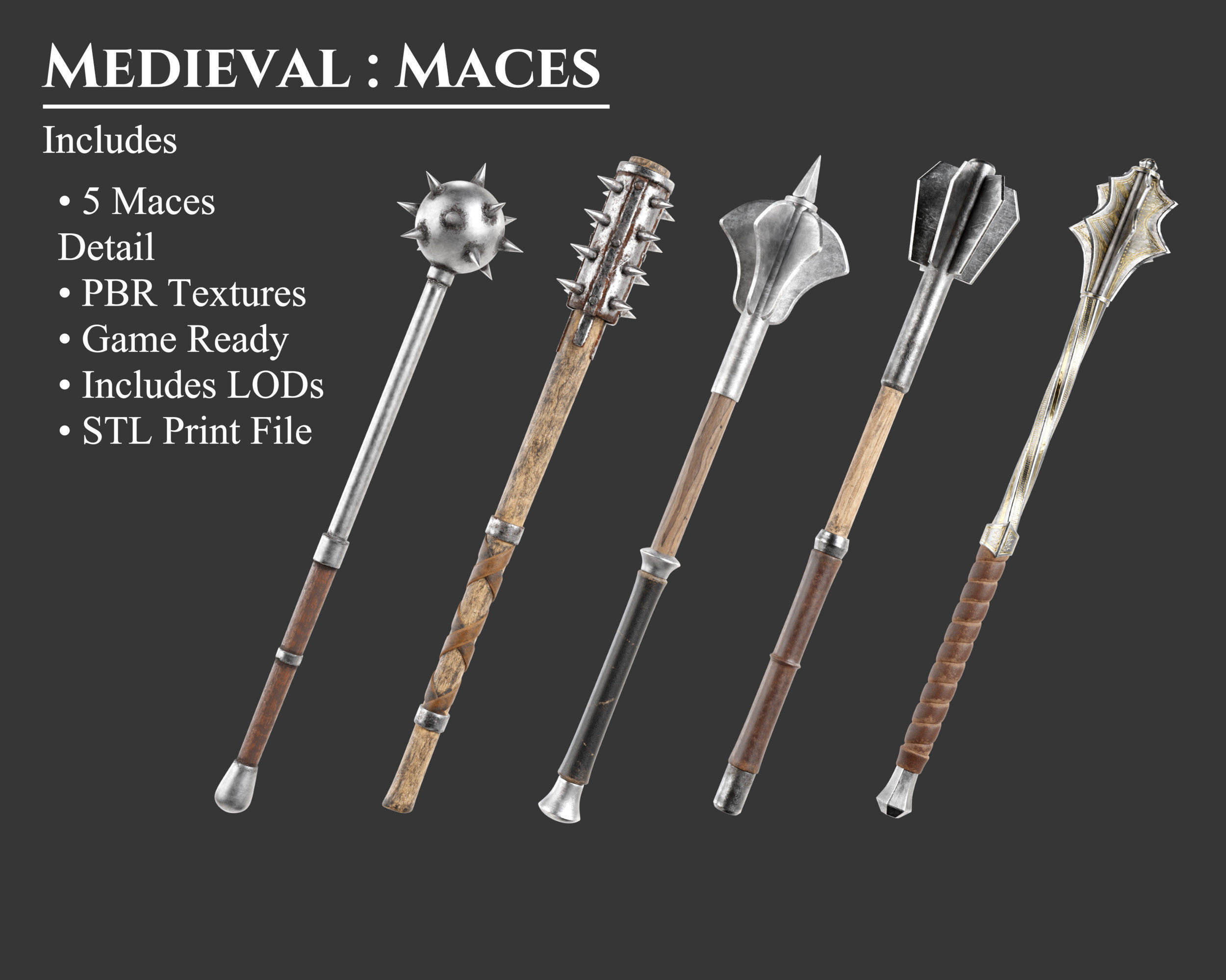 Medieval Collection Heavy Weapons _3