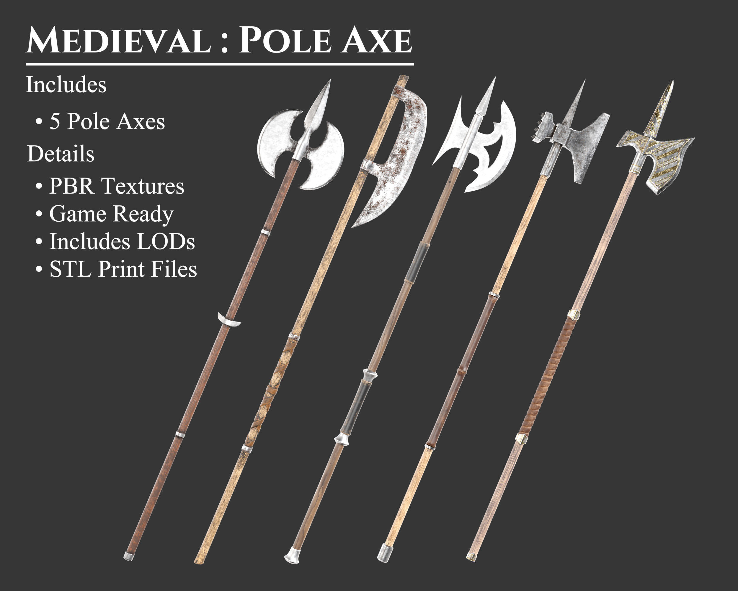 Medieval Collection Heavy Weapons _4