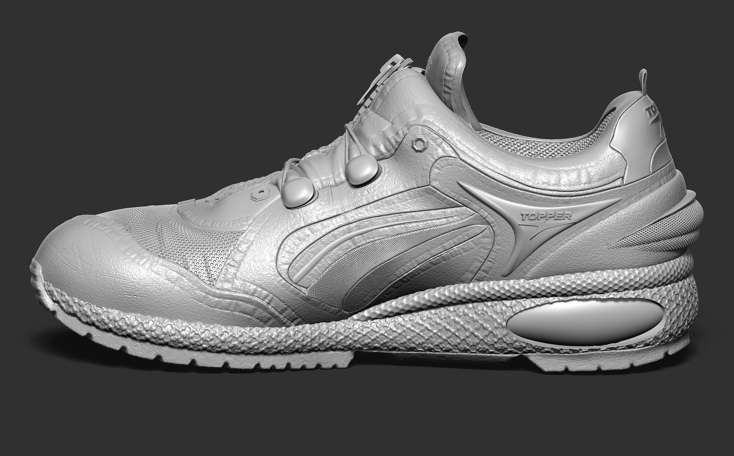 excellent quality shoe 3D model_5