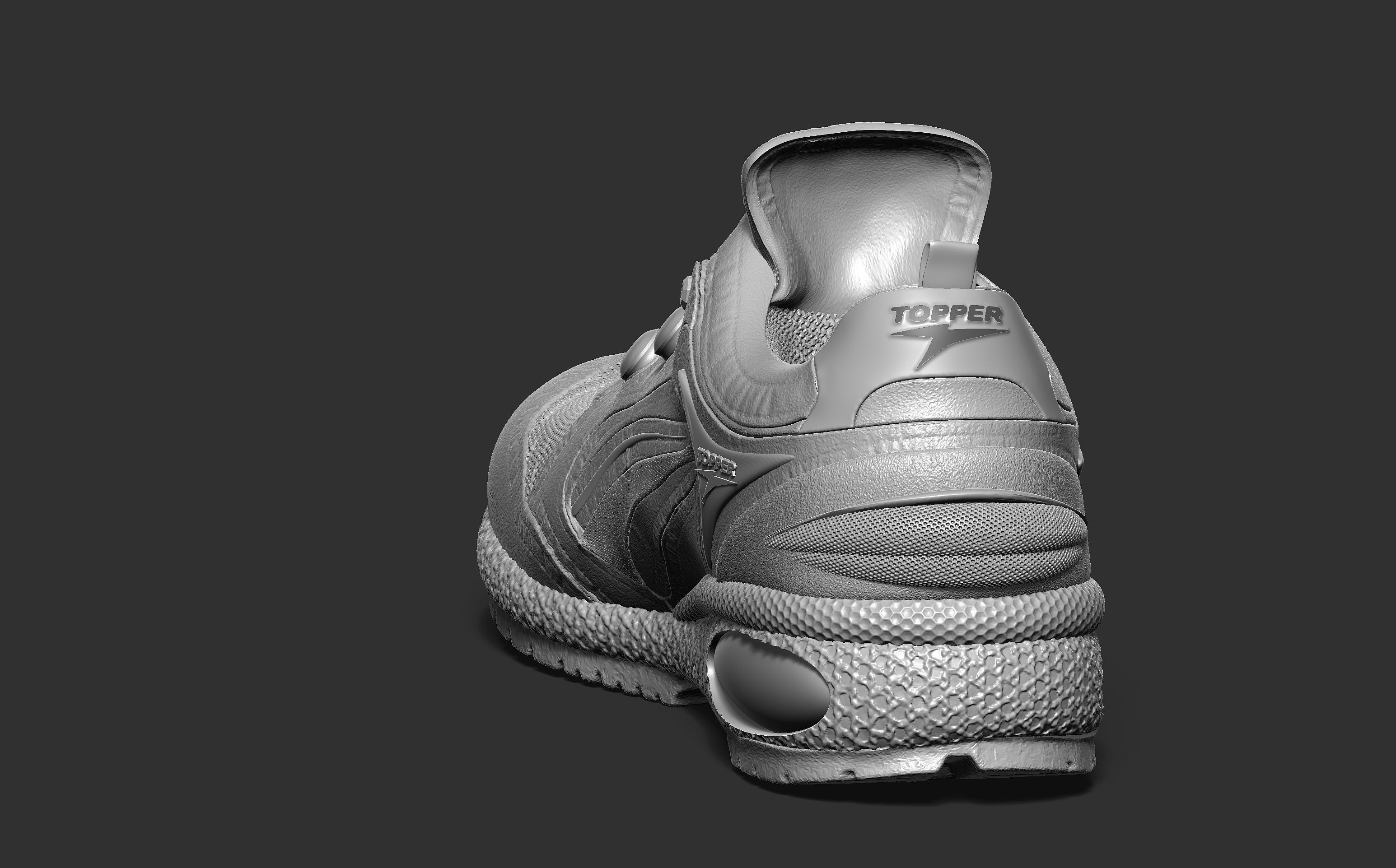 excellent quality shoe 3D model_4