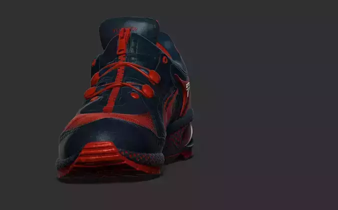 excellent quality shoe 3D model