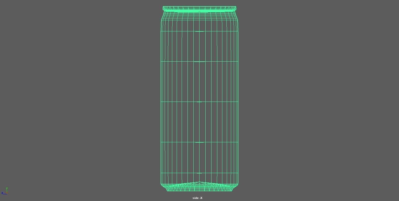 Coca Cola Low-poly 3D model_5