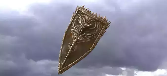 Angel Shield 3D model