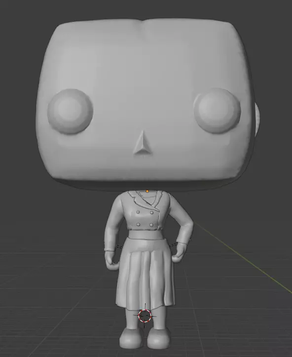 IU Hotel del Luna pop figure Free 3D print model