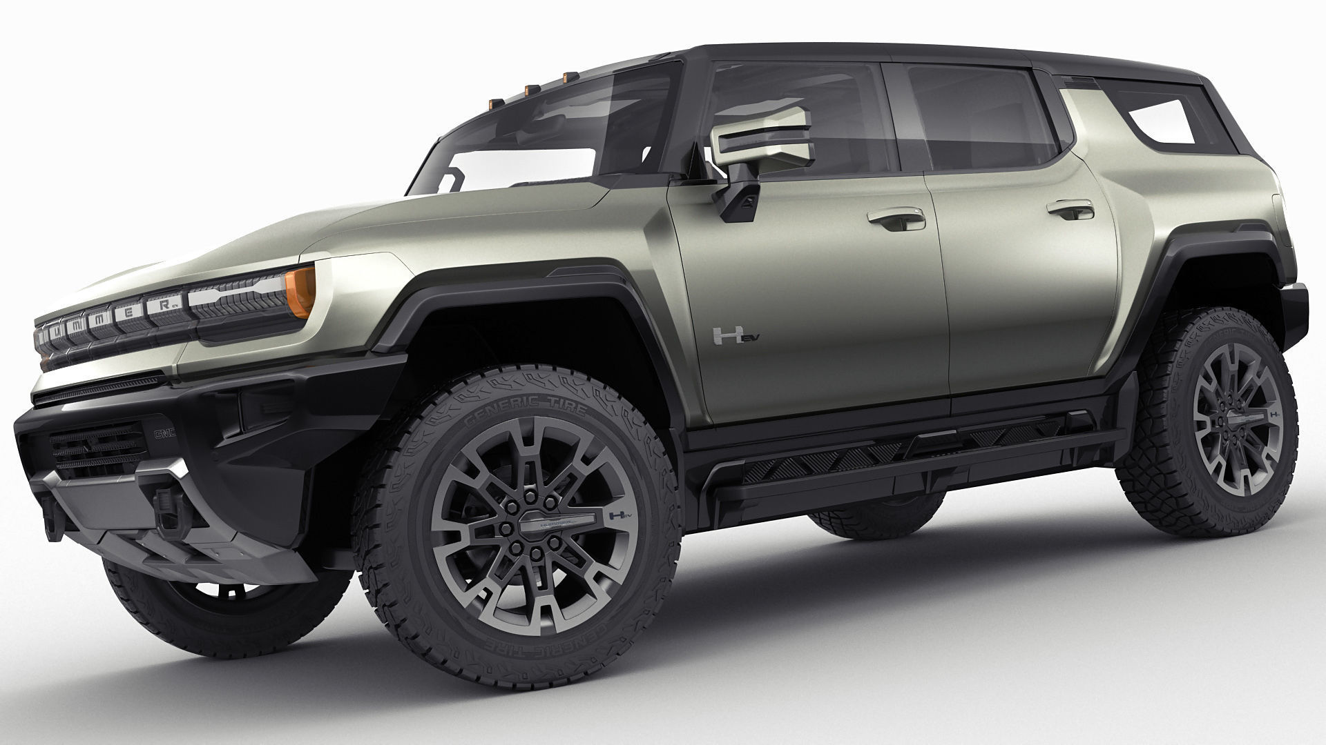 Hummer SUV EV 2024 3D model_12