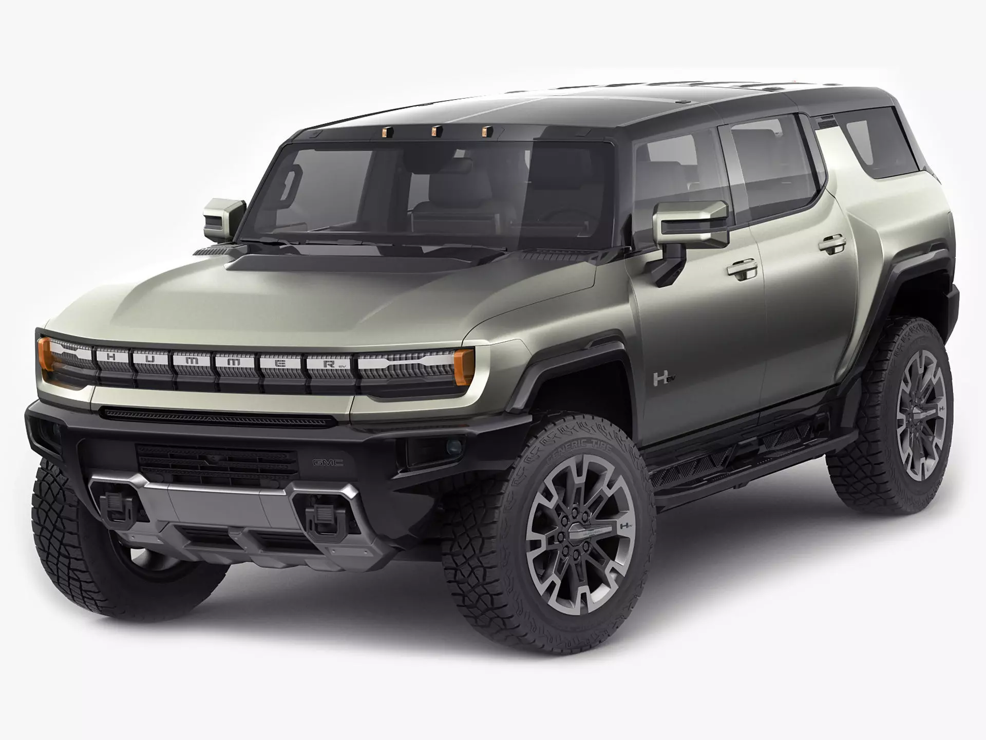 Hummer SUV EV 2024 3D model_0