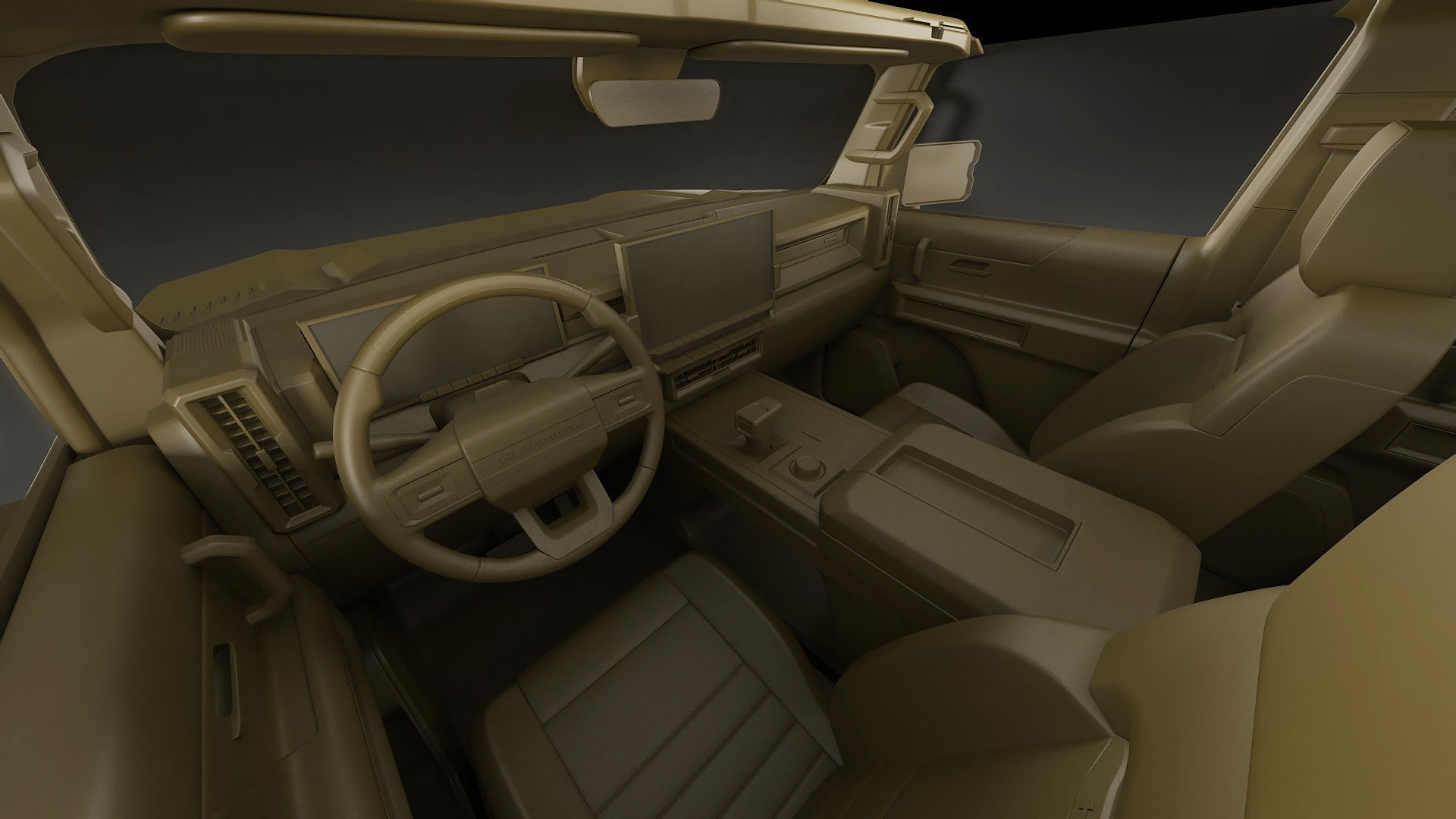 Hummer SUV EV 2024 3D model_27