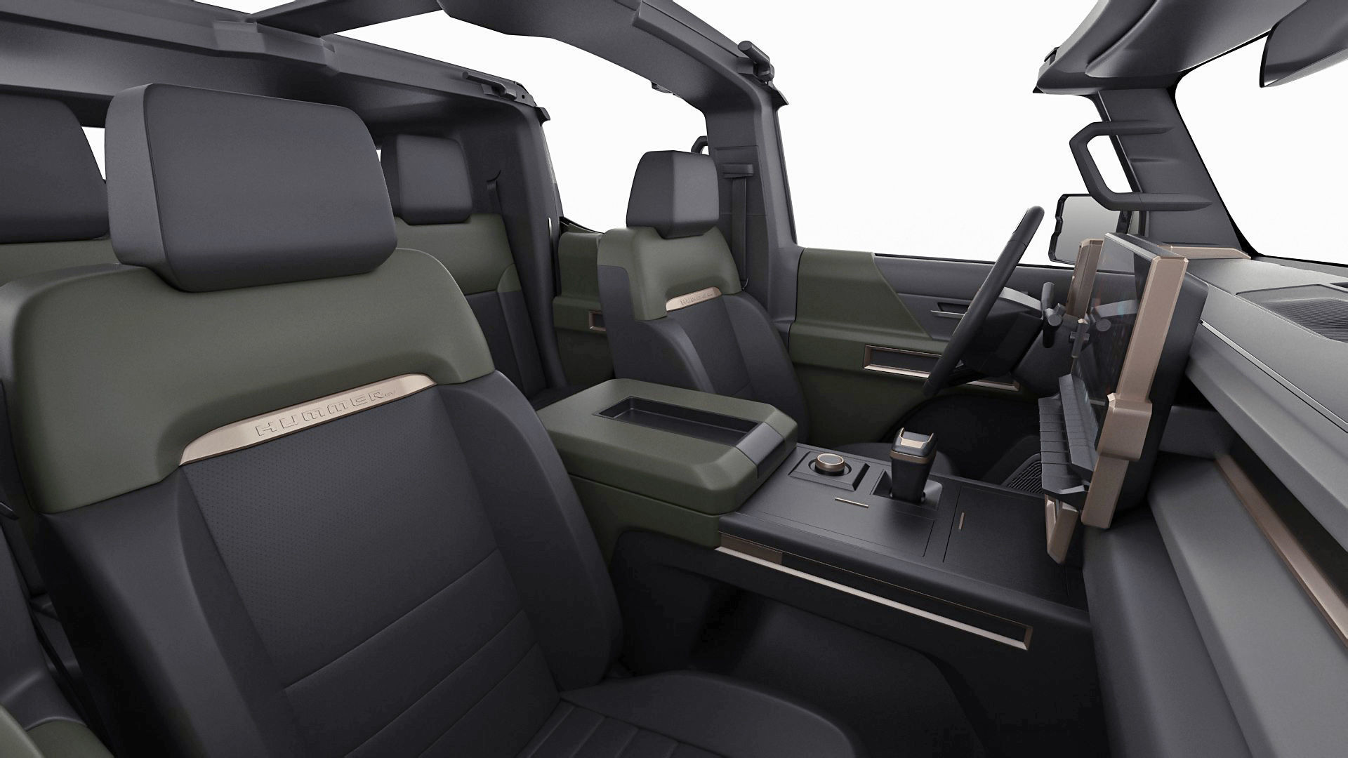 Hummer SUV EV 2024 3D model_19
