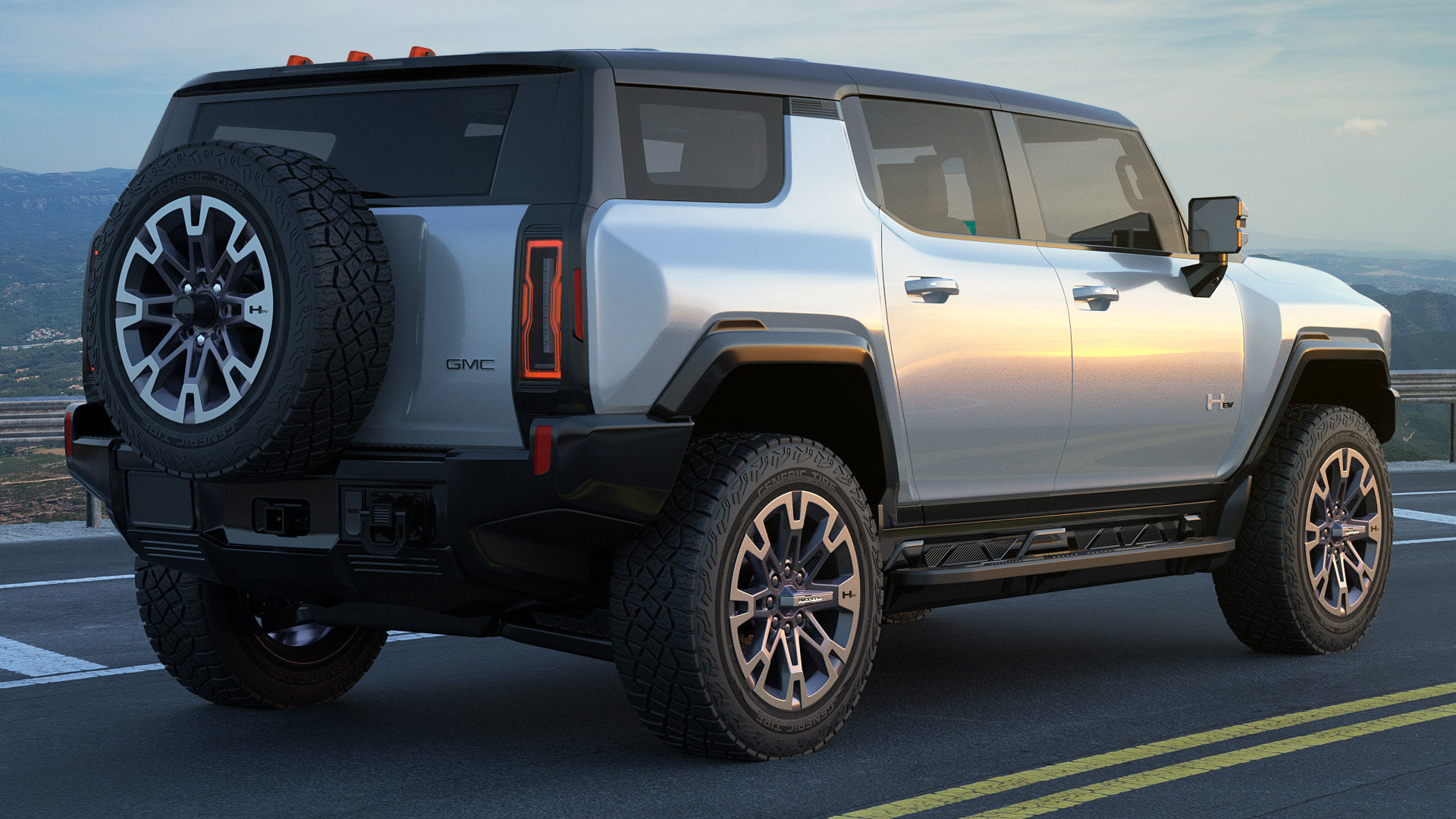 Hummer SUV EV 2024 3D model_21