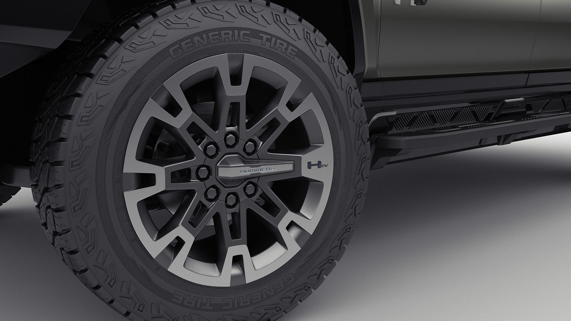 Hummer SUV EV 2024 3D model_14