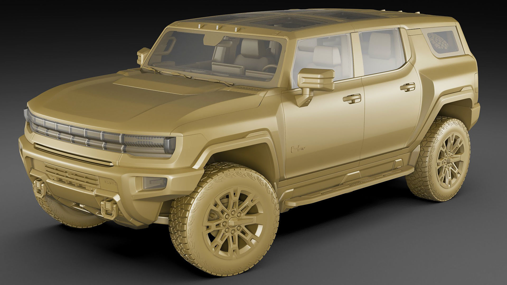 Hummer SUV EV 2024 3D model_23