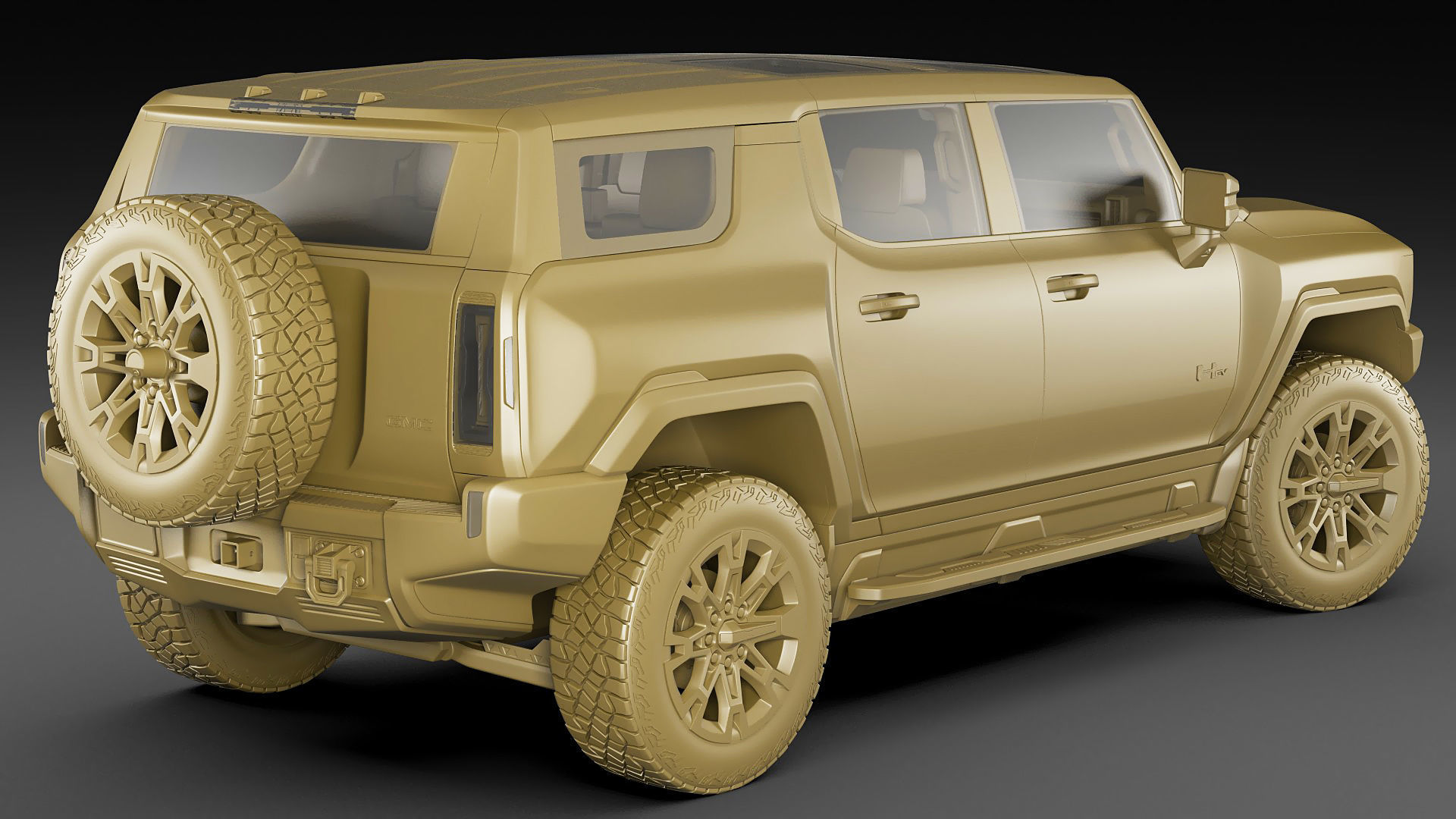 Hummer SUV EV 2024 3D model_24