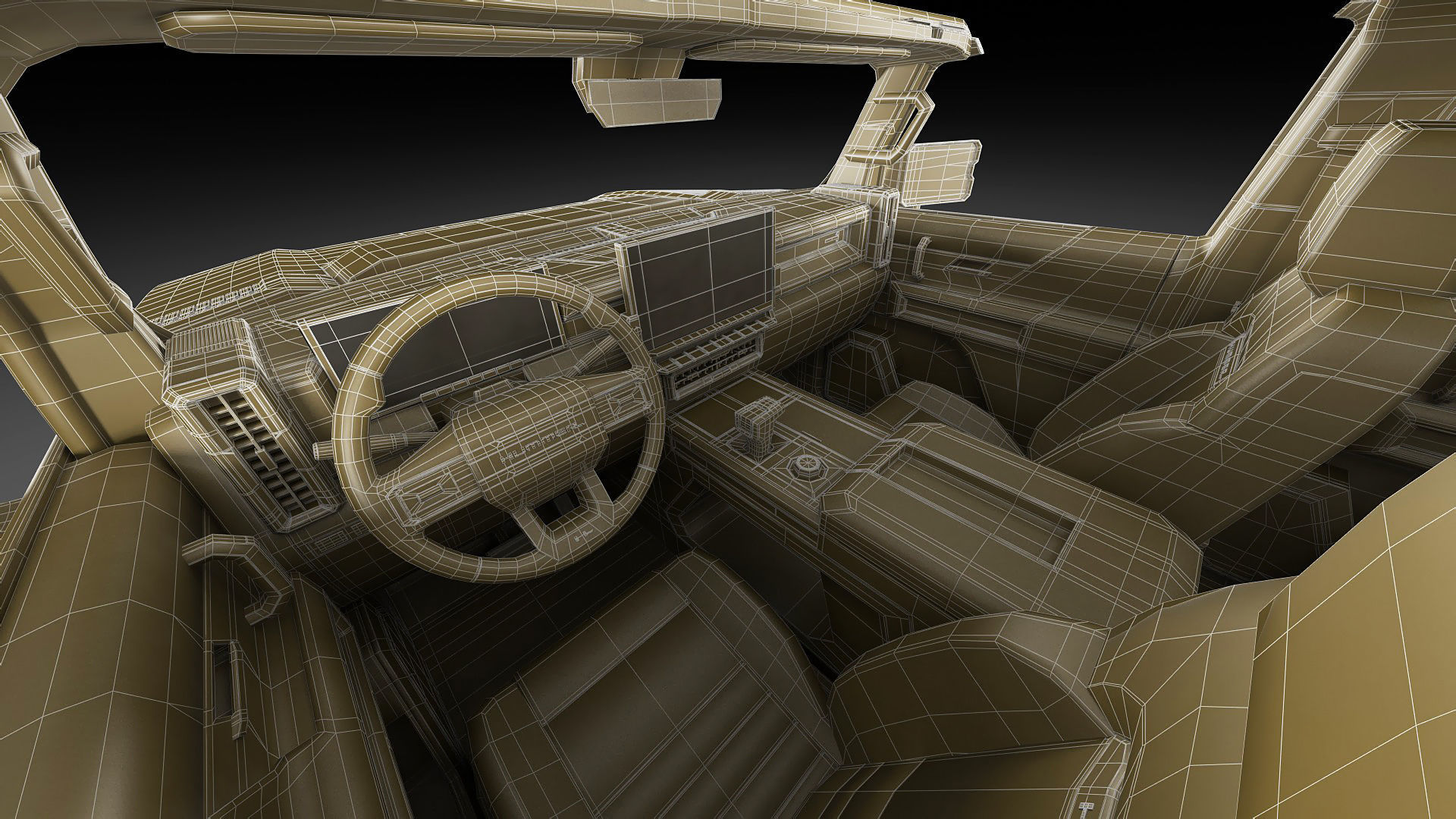 Hummer SUV EV 2024 3D model_31