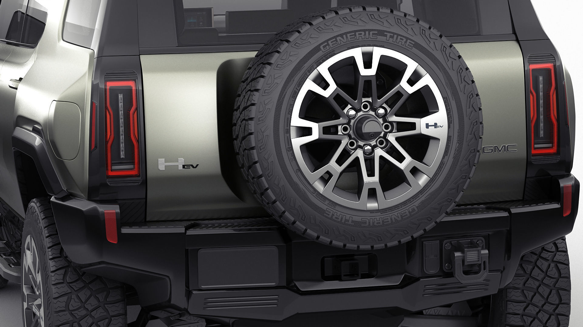 Hummer SUV EV 2024 3D model_8