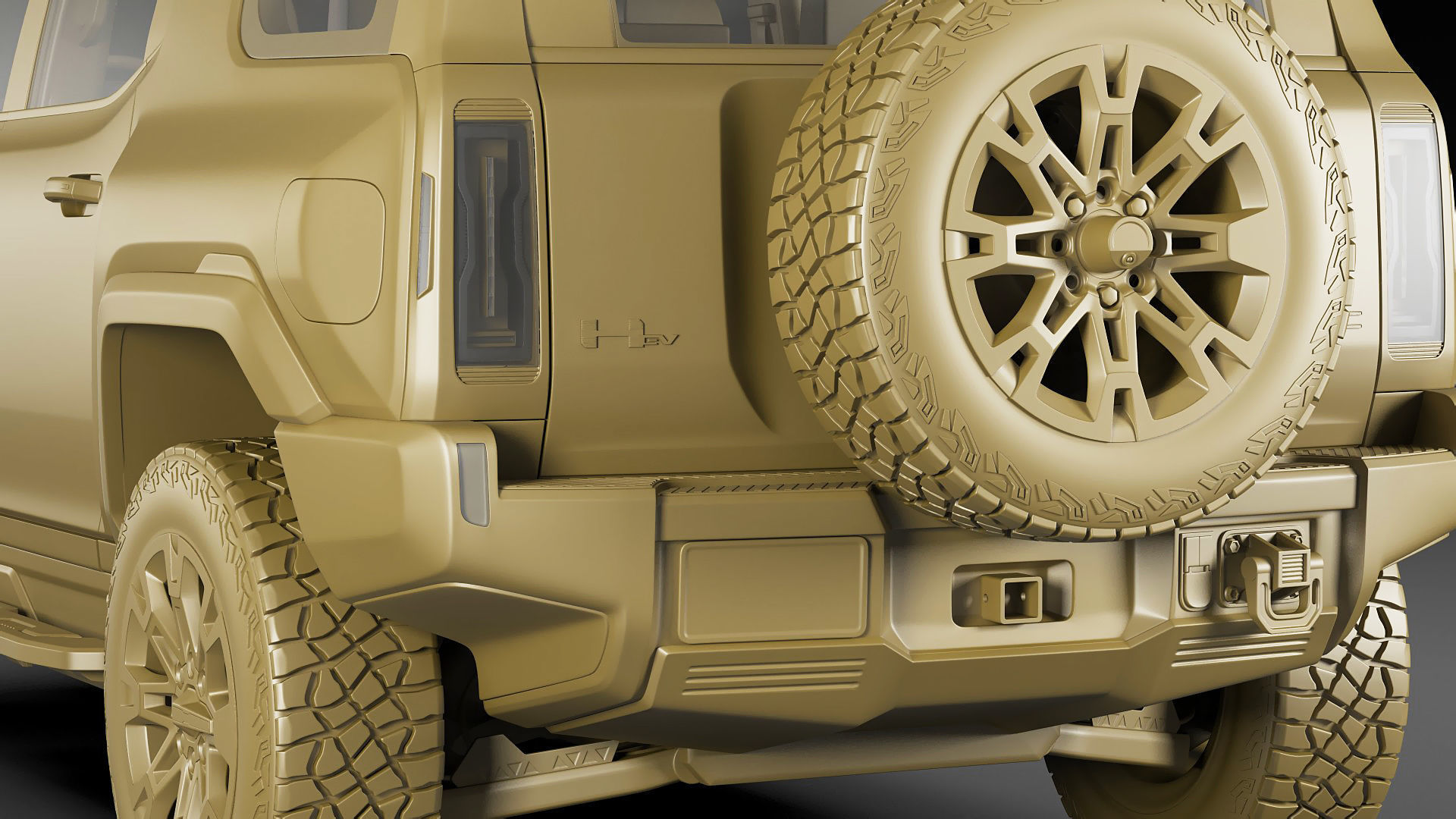 Hummer SUV EV 2024 3D model_26