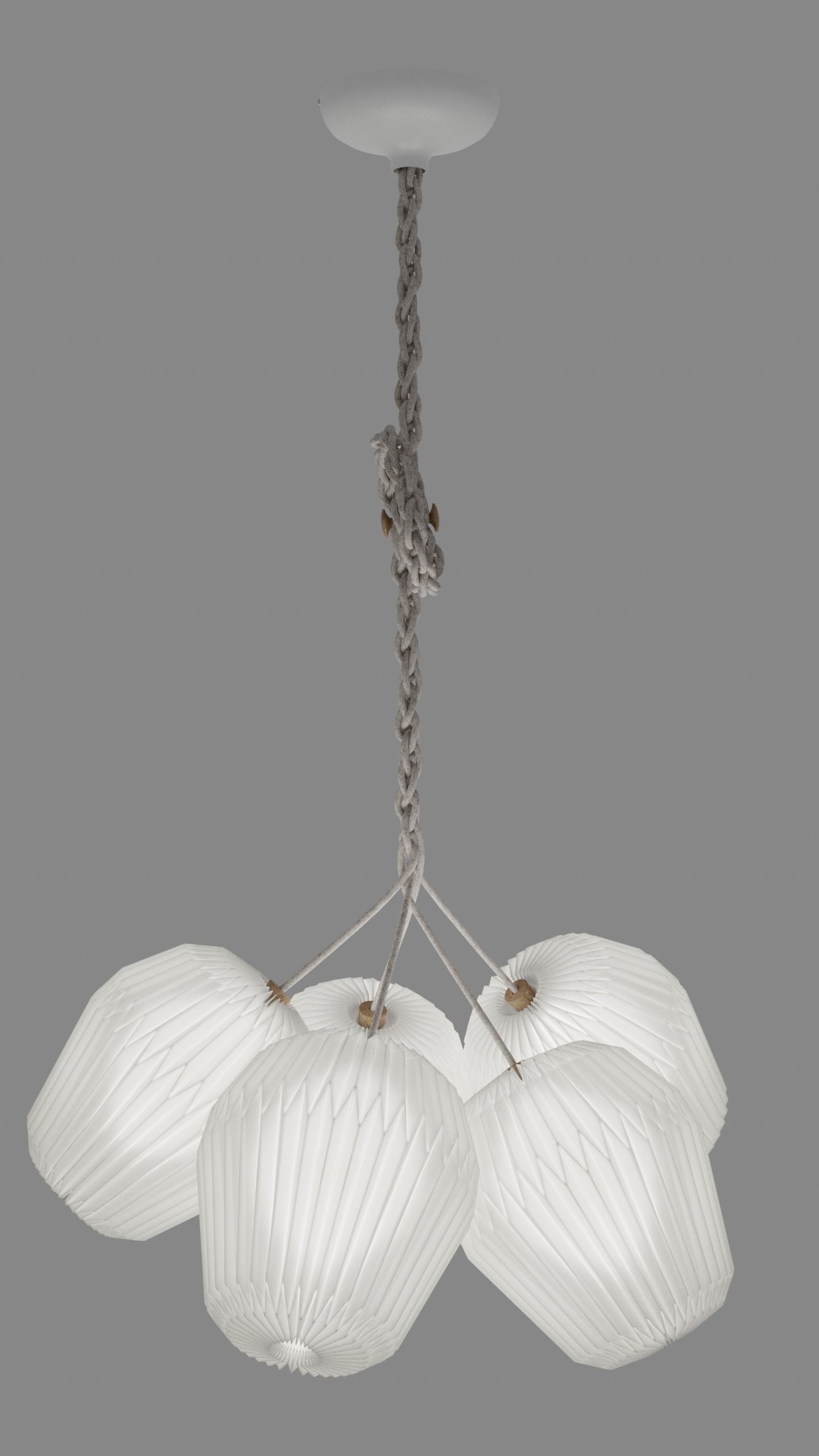 The bouquet 130M5 - Le klint - Pendant lamp 3D model_5