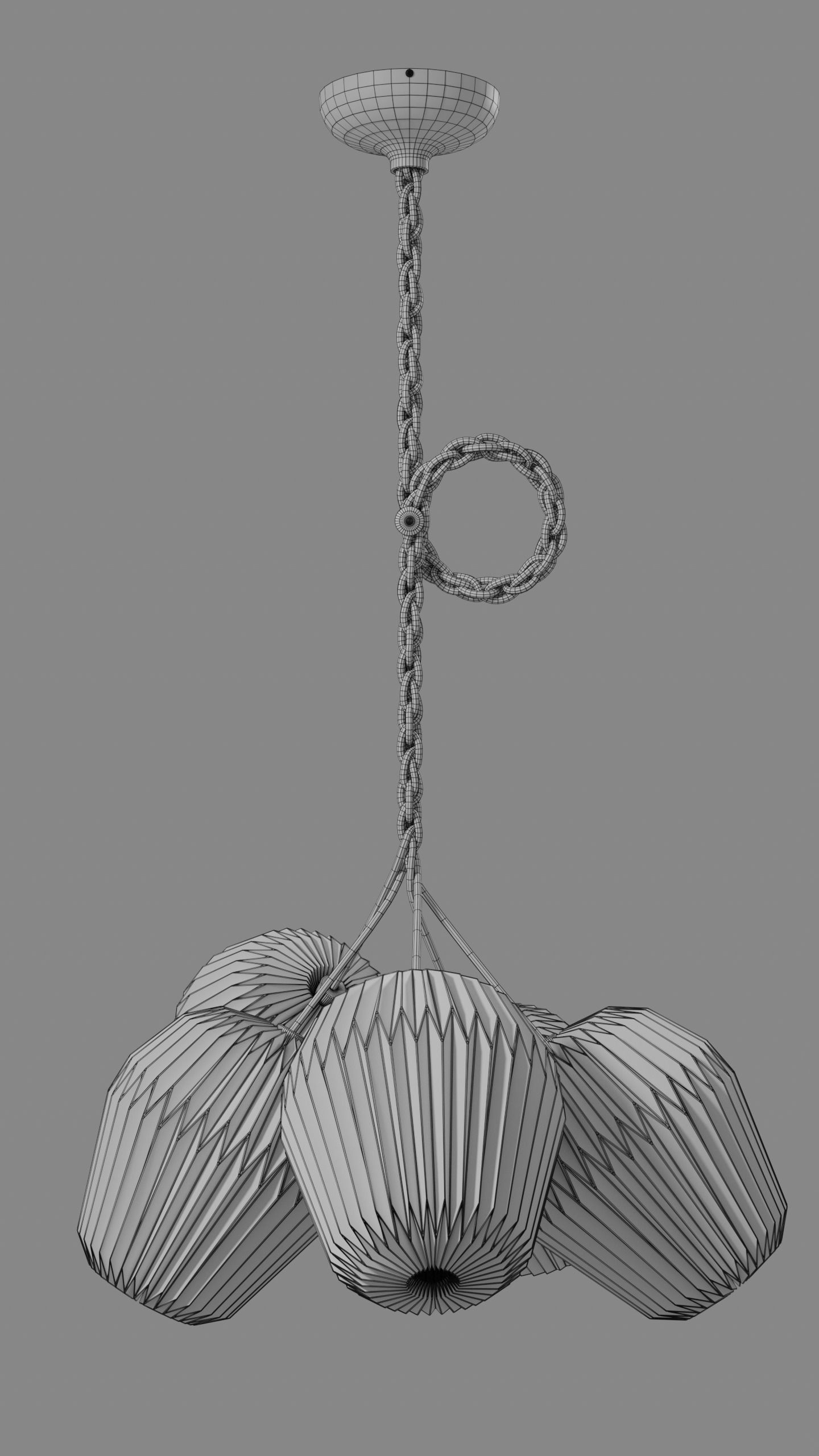 The bouquet 130M5 - Le klint - Pendant lamp 3D model_7