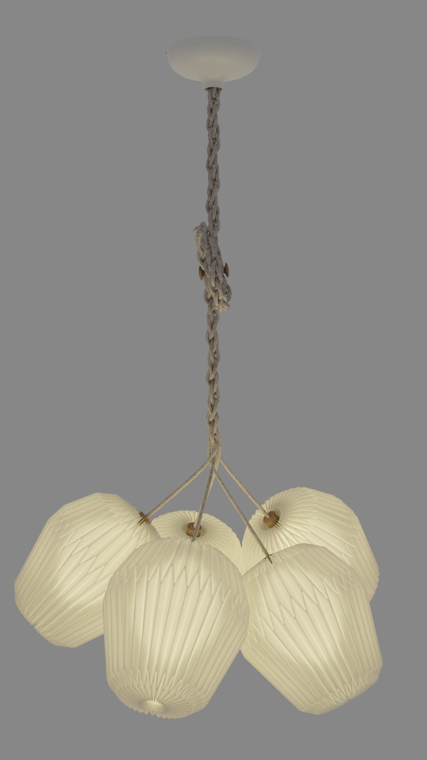 The bouquet 130M5 - Le klint - Pendant lamp 3D model_6