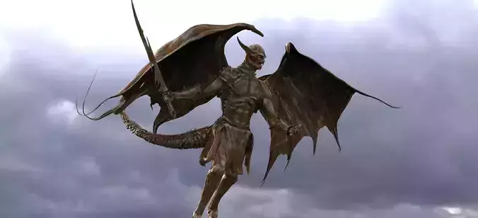 Demon warrior 3D model