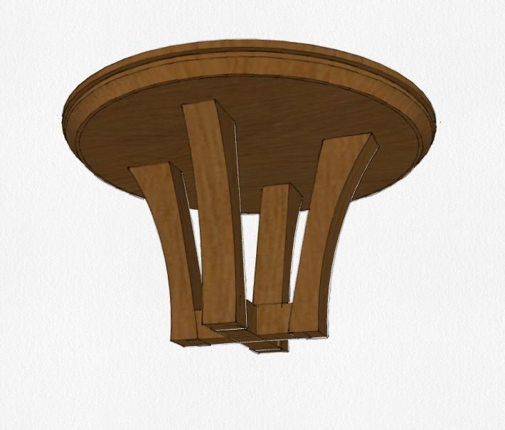 Urban Reversible Poker Table by Jack Game Room 3D model_4